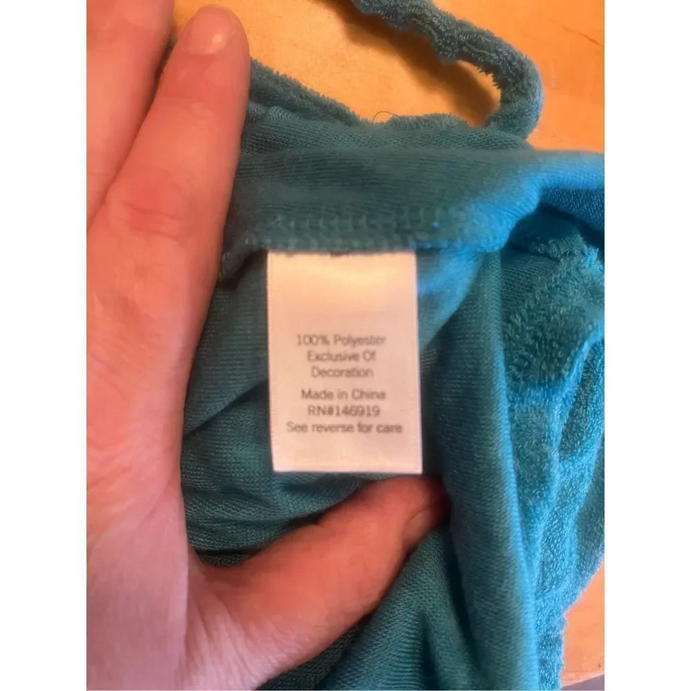 So good for life ￼ ruffled Smock tank ￼Aqua XXL Nwt (2971)